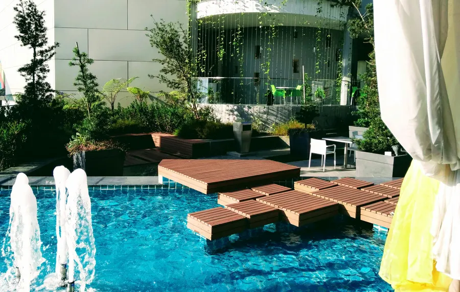 Composite Decking for Pools
