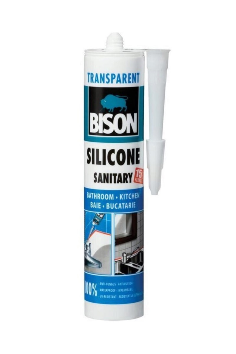 Bison Silicone Sanitary Transparent